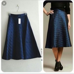 Banana Republic Blue Skirt